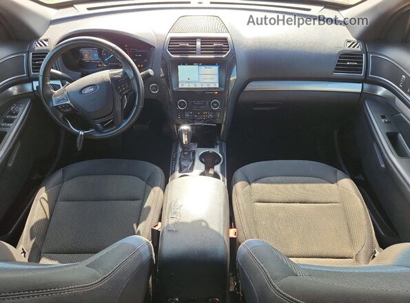 1FM5K7DHXKGA75562 2019 FORD EXPLORER Gray წინა პანელის ხედი