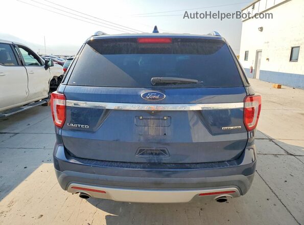 1FM5K7F80GGC90310 2016 FORD EXPLORER Синий Вид сзади