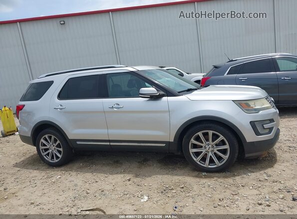 1FM5K7F80HGC22798 2017 FORD EXPLORER Gray უკანა სალონის ხედი