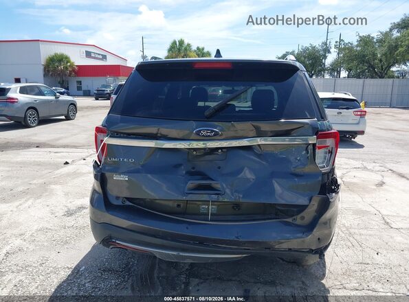 1FM5K7F80HGC34045 2017 FORD EXPLORER Gray Vista frontal
