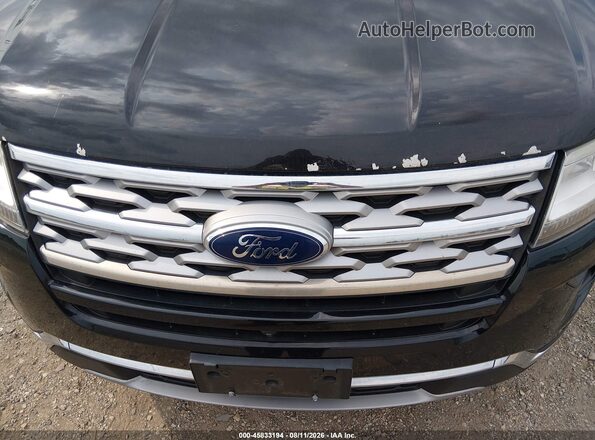 1FM5K7F80KGA64180 2019 FORD EXPLORER Black Vista frontal
