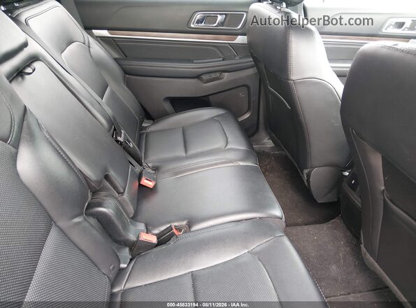 1FM5K7F80KGA64180 2019 FORD EXPLORER Black Vista de la etiqueta del VIN