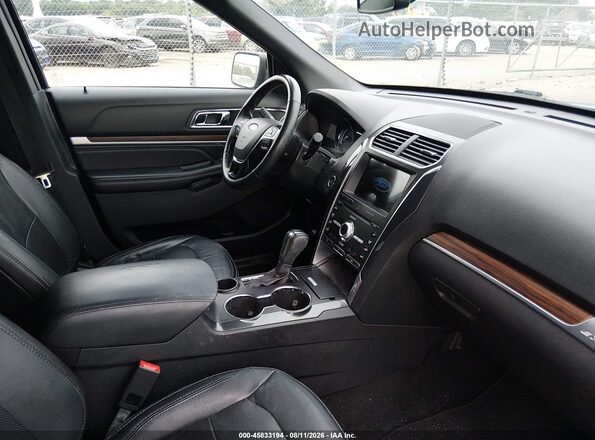 1FM5K7F80KGA64180 2019 FORD EXPLORER Black Vista interior delantera