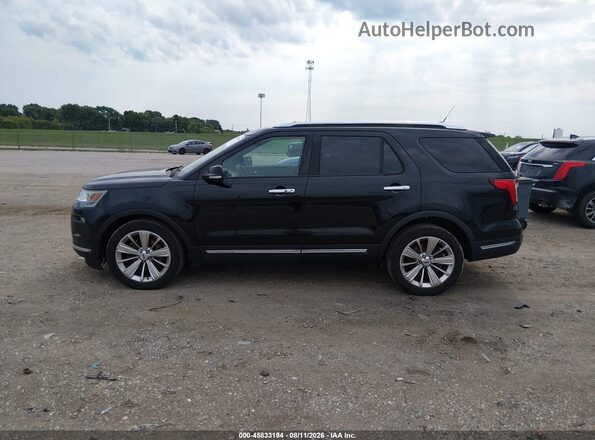 1FM5K7F80KGA64180 2019 FORD EXPLORER Black Vista interior de 360 grados