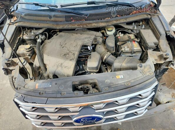 1FM5K7F81GGA44740 2016 FORD EXPLORER Gray Вид підкапотного простору