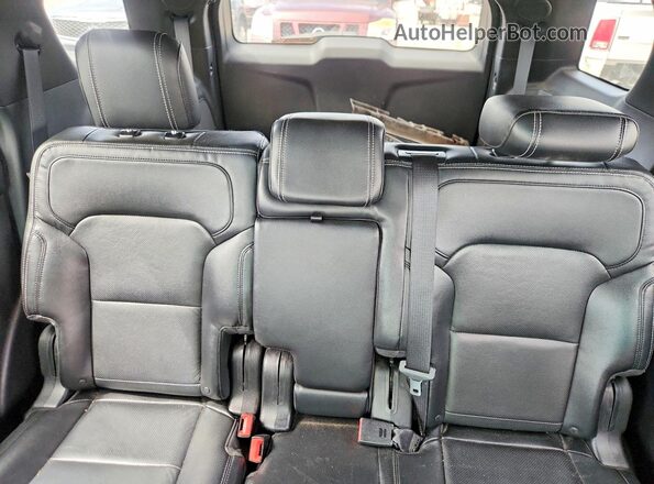 1FM5K7F81GGA44740 2016 FORD EXPLORER Gray Вид задніх сидінь