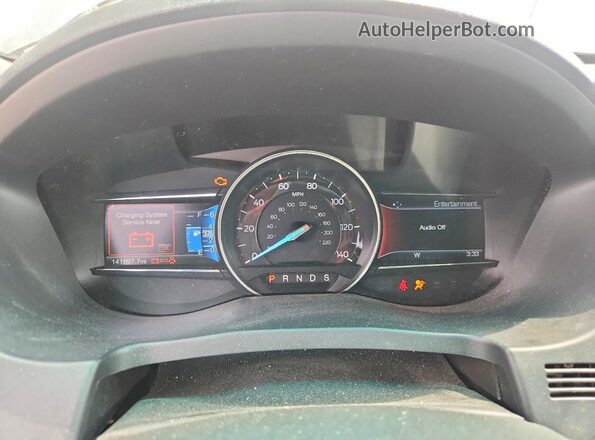 1FM5K7F81GGA44740 2016 FORD EXPLORER Gray Вид щитка приладів