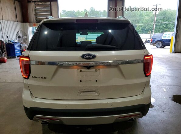 1FM5K7F81HGE22931 2017 FORD EXPLORER White უკანა ხედი