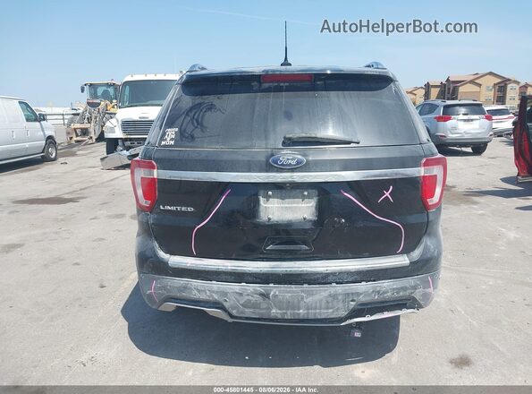 1FM5K7F81JGA70097 2018 FORD EXPLORER Черный 