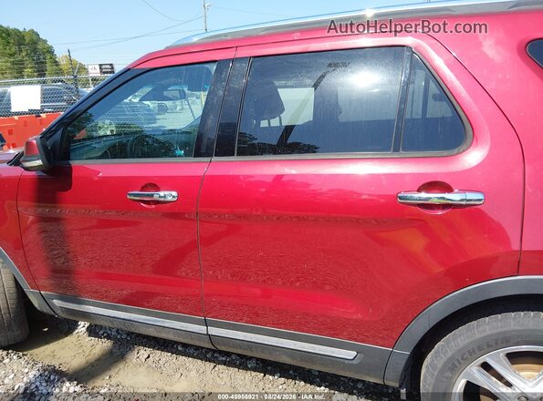 1FM5K7F82GGA75799 2016 FORD EXPLORER Red 