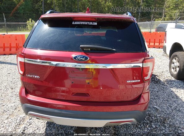 1FM5K7F82GGA75799 2016 FORD EXPLORER Red 