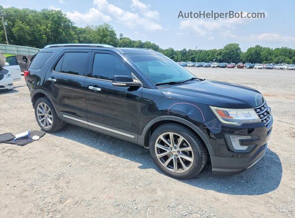 1FM5K7F82HGC37707 2017 FORD EXPLORER Black წინა მარჯვენა