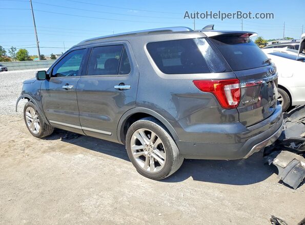 1FM5K7F83GGA95320 2016 FORD EXPLORER Gray უკანა მარცხენა