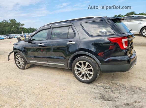 1FM5K7F84HGC23873 2017 FORD EXPLORER Black Задня ліва чверть