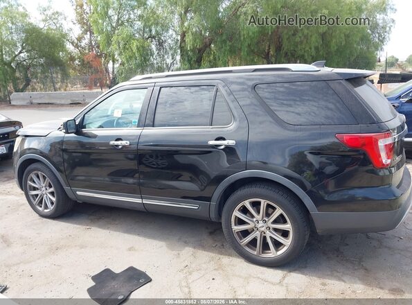 1FM5K7F85GGA27178 2016 FORD EXPLORER Black სალონის 360-გრადუსიანი ხედი