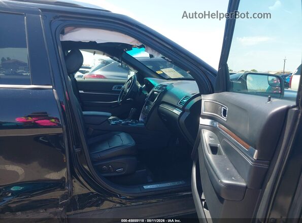 1FM5K7F85HGC24093 2017 FORD EXPLORER Black Սալոնի դիմացի տեսք