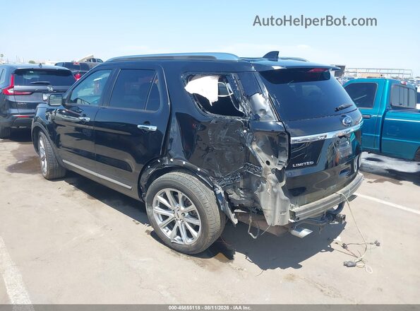 1FM5K7F85HGC24093 2017 FORD EXPLORER Black Հետևի ձախ