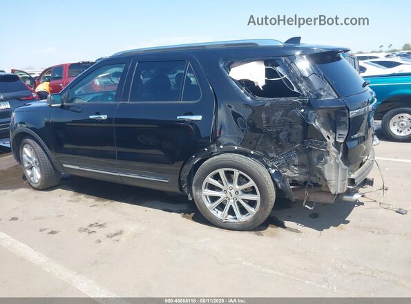 1FM5K7F85HGC24093 2017 FORD EXPLORER Black Դիմացի տեսք