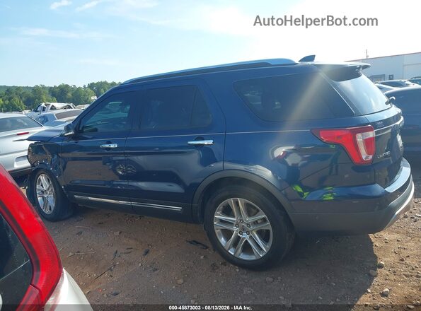 1FM5K7F85HGE18669 2017 FORD EXPLORER Navy Widok wnętrza 360 stopni
