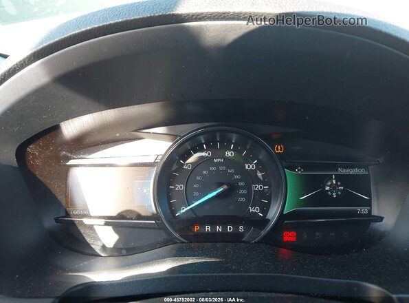 1FM5K7F85JGA89669 2018 FORD EXPLORER Gray Vista de los asientos traseros