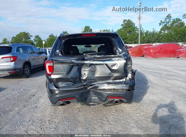 1FM5K7F85JGA89669 2018 FORD EXPLORER Gray 