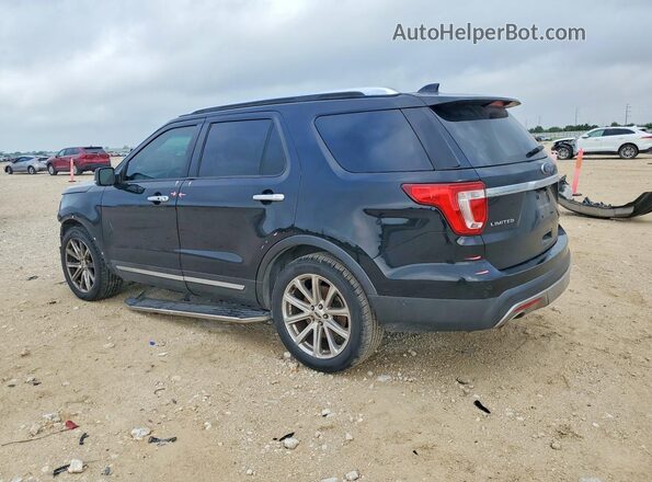 1FM5K7F86GGC57327 2016 FORD EXPLORER Черный Задняя левая четверть