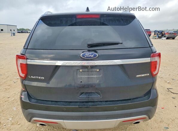 1FM5K7F86GGC57327 2016 FORD EXPLORER Черный Вид сзади