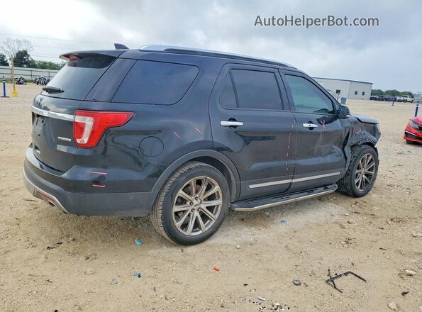1FM5K7F86GGC57327 2016 FORD EXPLORER Черный Задняя правая четверть