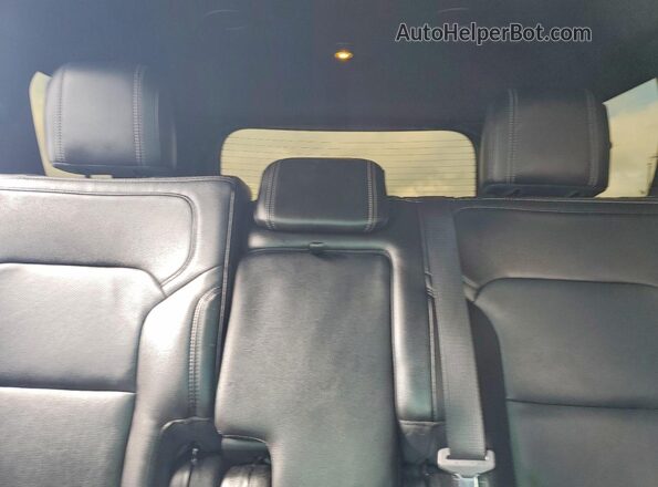 1FM5K7F86GGC64164 2016 FORD EXPLORER Gray Vista de los asientos traseros