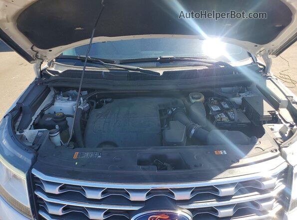 1FM5K7F86HGA25876 2017 FORD EXPLORER White Вид підкапотного простору
