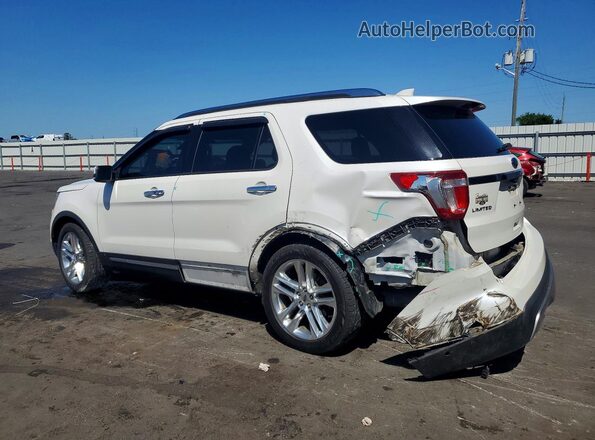 1FM5K7F86HGA25876 2017 FORD EXPLORER White Задня ліва чверть