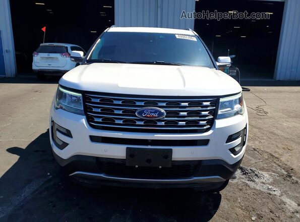 1FM5K7F86HGA25876 2017 FORD EXPLORER White Вид спереду