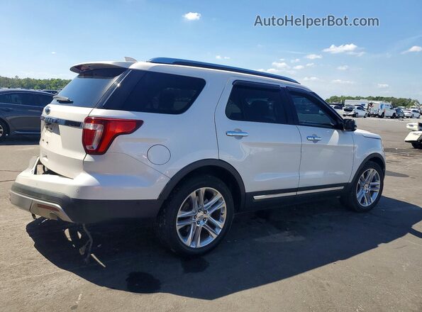1FM5K7F86HGA25876 2017 FORD EXPLORER White Задня права чверть