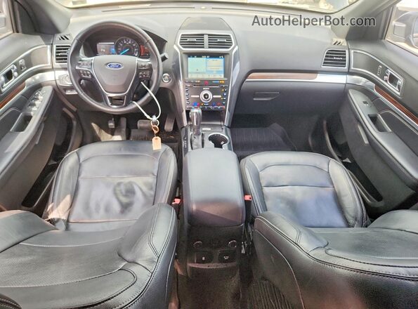 1FM5K7F86JGB15924 2018 FORD EXPLORER Black წინა პანელის ხედი