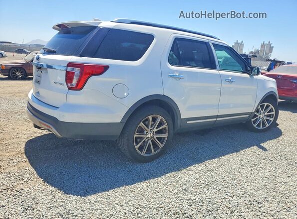 1FM5K7F87GGC09285 2016 FORD EXPLORER Белый Задняя правая четверть