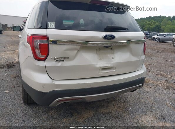 1FM5K7F87HGC06551 2017 FORD EXPLORER Белый Вид спереди