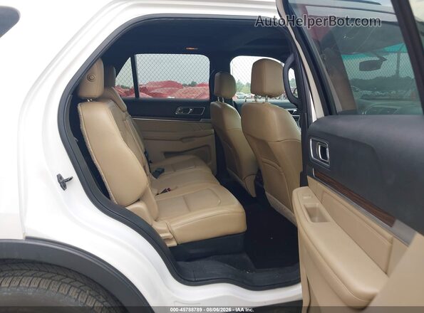 1FM5K7F87HGC06551 2017 FORD EXPLORER Белый Вид наклейки с VIN-кодом