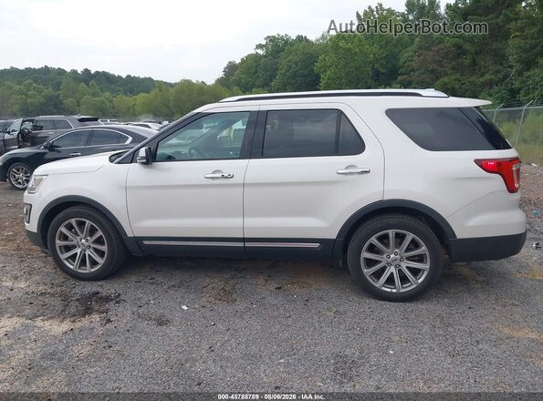 1FM5K7F87HGC06551 2017 FORD EXPLORER Белый Панорамный вид салона 360°
