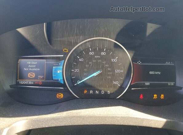 1FM5K7F88JGA16117 2018 FORD EXPLORER Charcoal Instrument cluster view