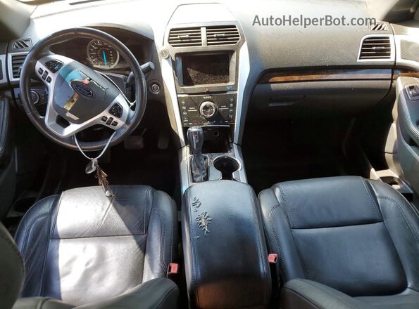 1FM5K7F89FGB42378 2021 FORD EXPLORER Кремовый Вид панели приборов