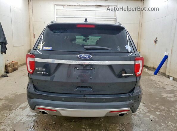 1FM5K7F89GGC27531 2016 FORD EXPLORER Black Vista trasera