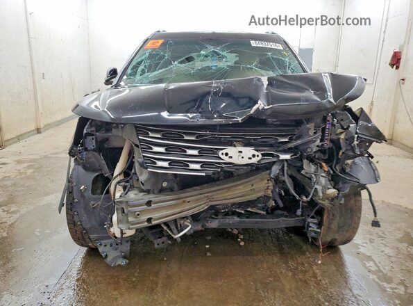 1FM5K7F89GGC27531 2016 FORD EXPLORER Black Vista frontal
