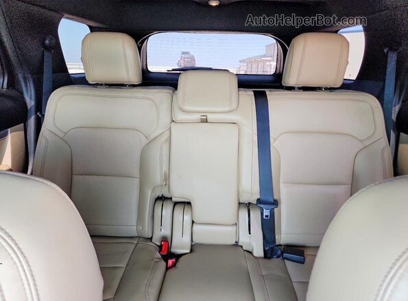 1FM5K7F89HGA99065 2017 FORD EXPLORER Белый Вид задних сидений