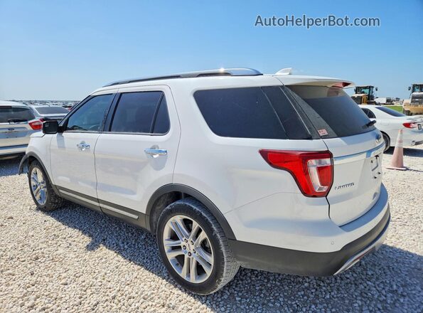 1FM5K7F89HGA99065 2017 FORD EXPLORER Белый Задняя левая четверть