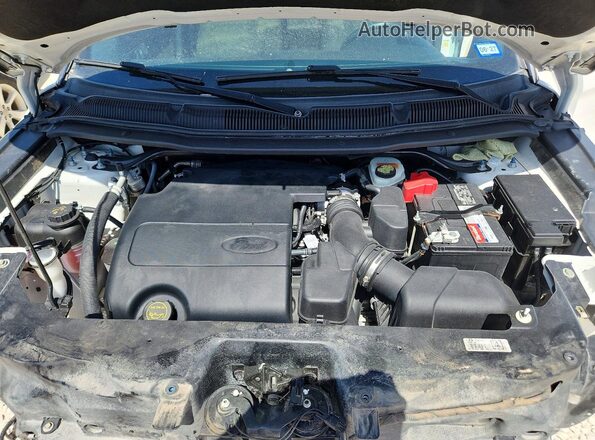 1FM5K7F89HGA99065 2017 FORD EXPLORER Белый Вид подкапотного пространства
