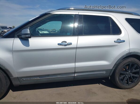 1FM5K7F89HGC92719 2017 FORD EXPLORER Silver Vista interior de 360 grados