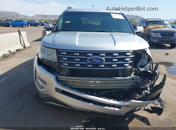 1FM5K7F89HGC92719 2017 FORD EXPLORER Silver Vista del cuadro de instrumentos