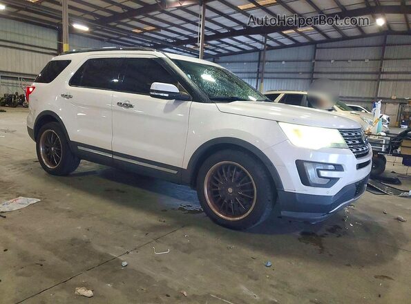 1FM5K7F8XGGC30762 2016 FORD EXPLORER White Przód prawy