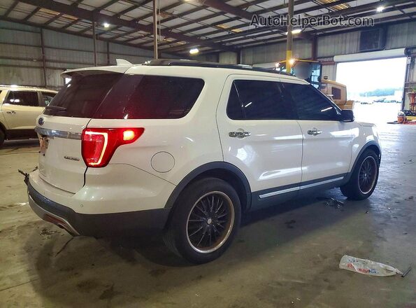 1FM5K7F8XGGC30762 2016 FORD EXPLORER White Tył prawy