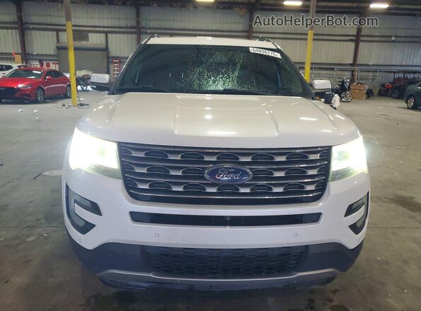 1FM5K7F8XGGC30762 2016 FORD EXPLORER White Widok z przodu